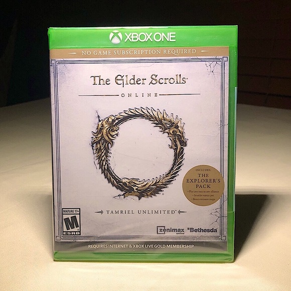 NWT The Elder Scrolls Online XBOX ONE Video Game - Picture 1 of 5